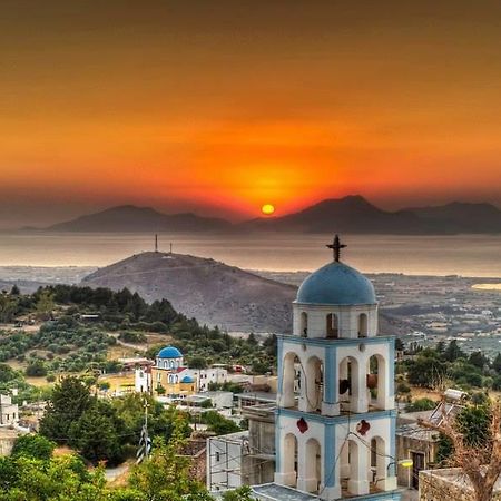 Seaview Villa Asfendiou Bagian luar foto