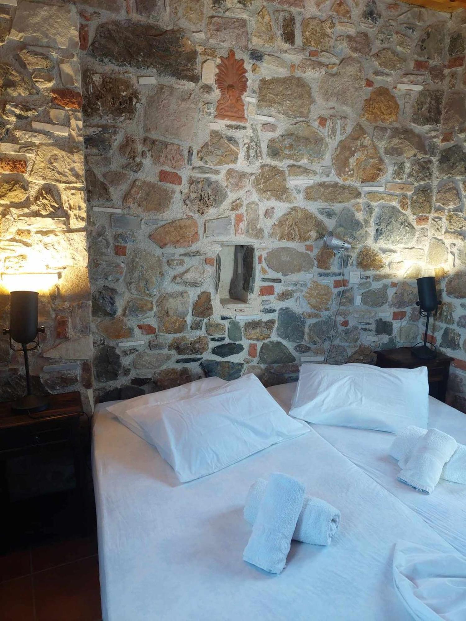 Seaview Villa Asfendiou Bagian luar foto