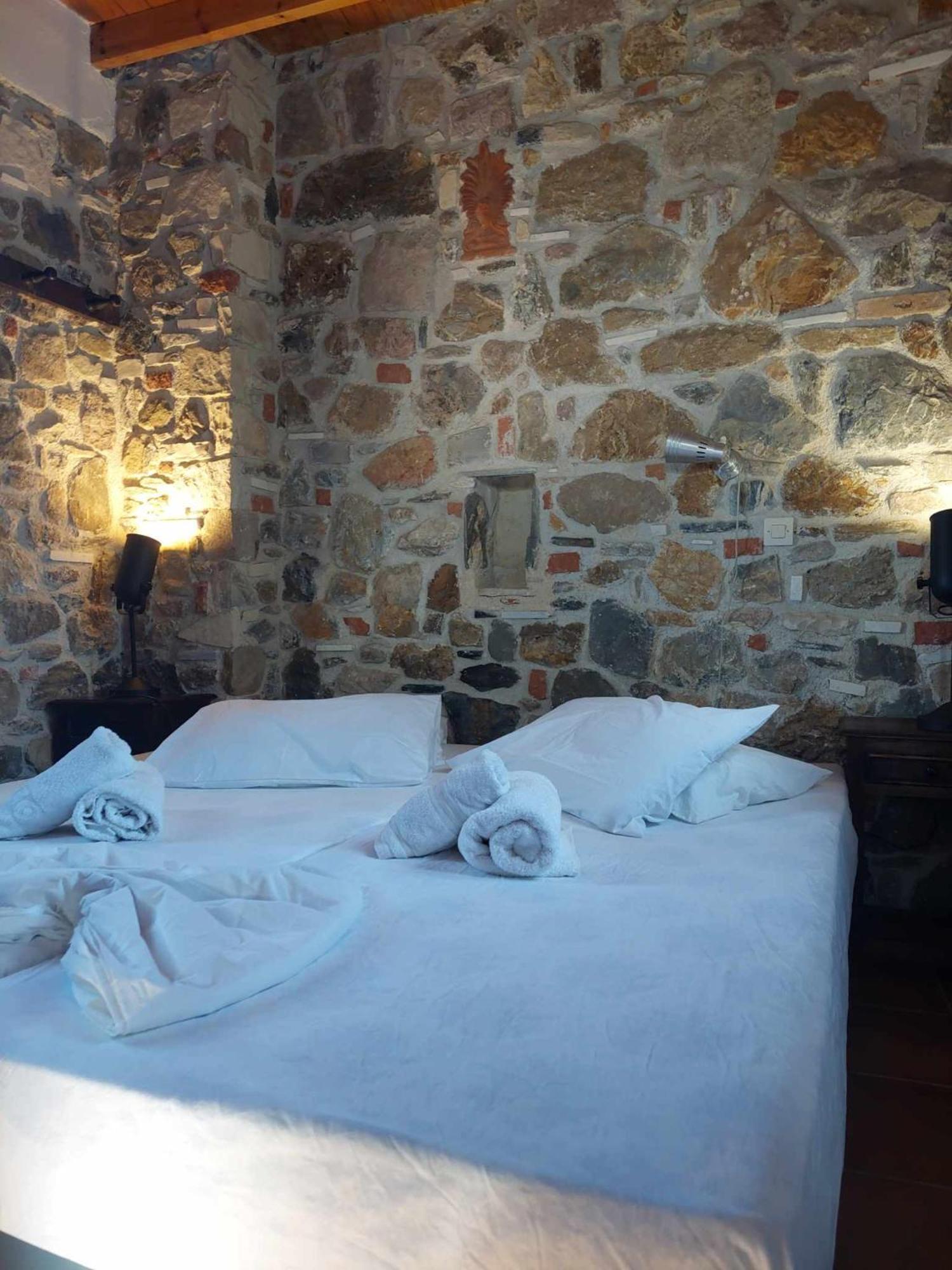 Seaview Villa Asfendiou Bagian luar foto