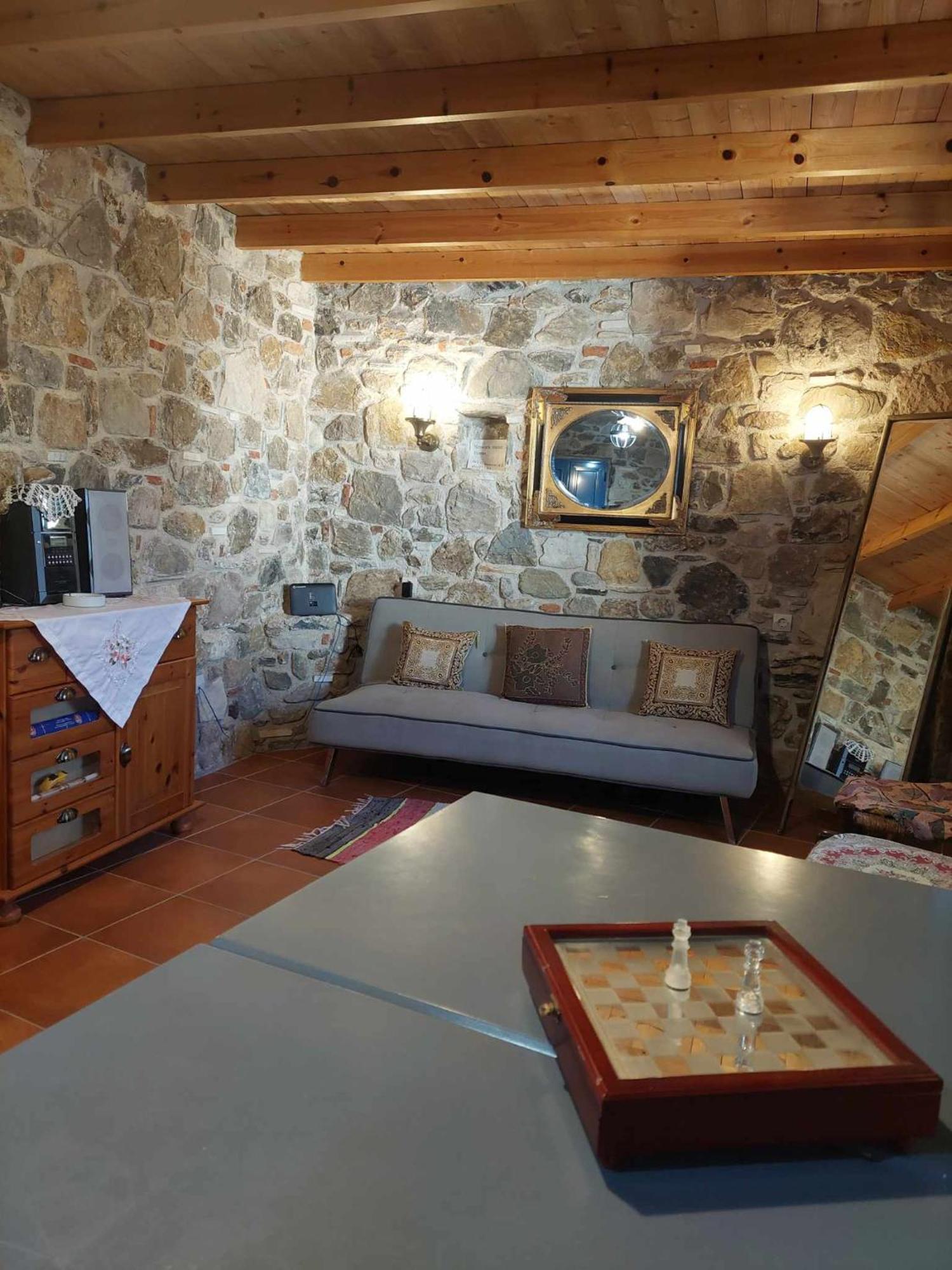 Seaview Villa Asfendiou Bagian luar foto