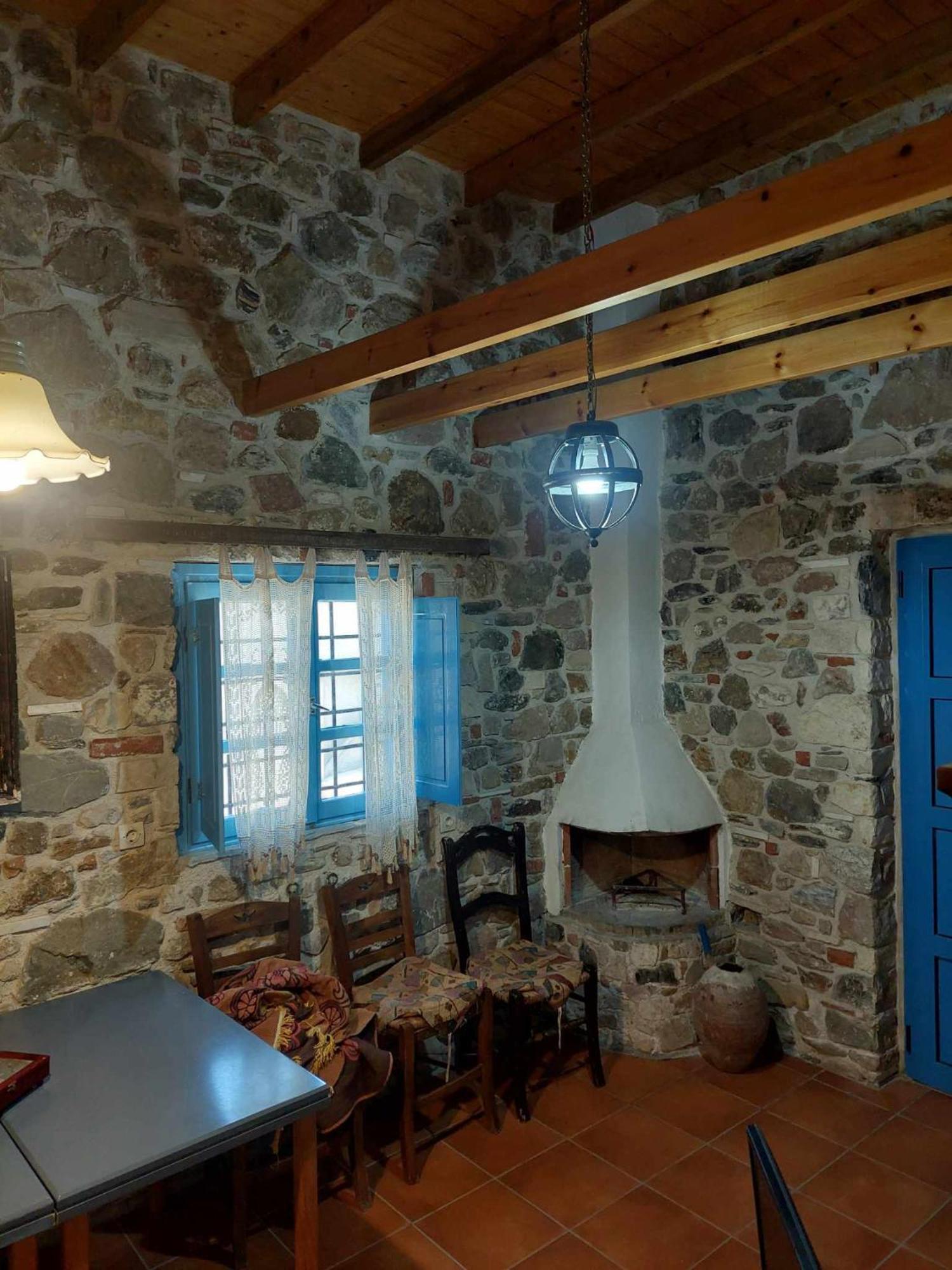 Seaview Villa Asfendiou Bagian luar foto