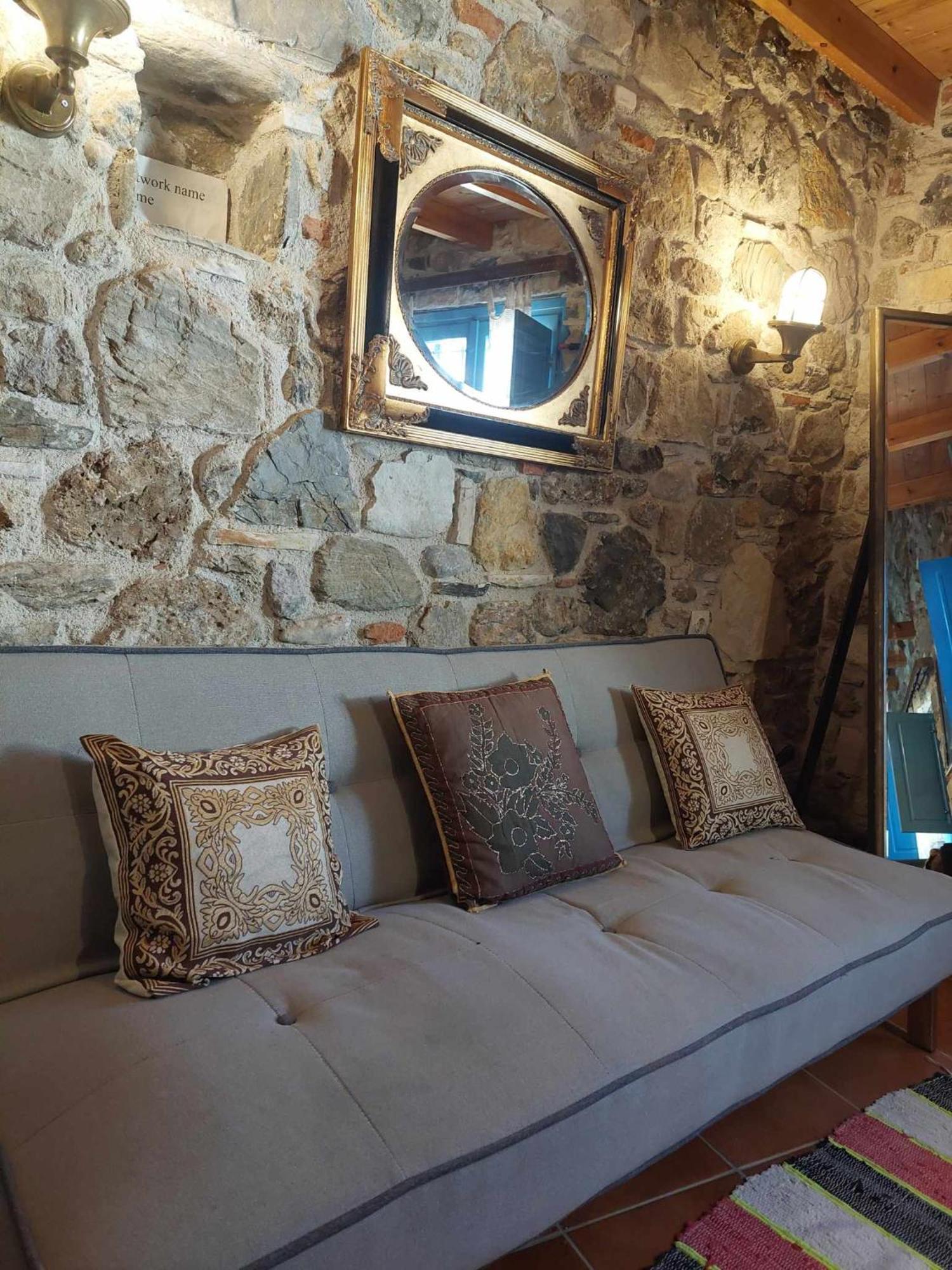Seaview Villa Asfendiou Bagian luar foto