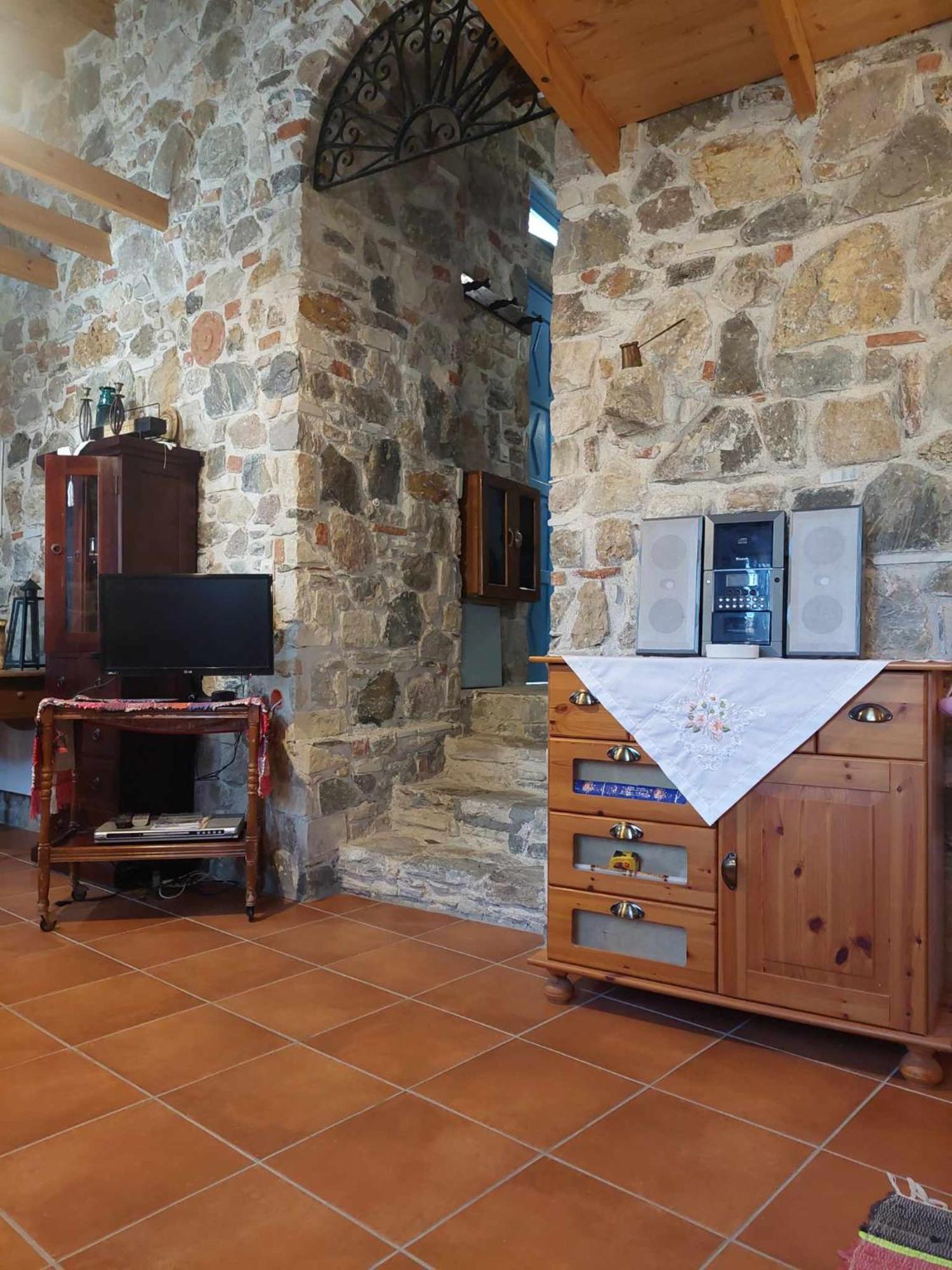 Seaview Villa Asfendiou Bagian luar foto