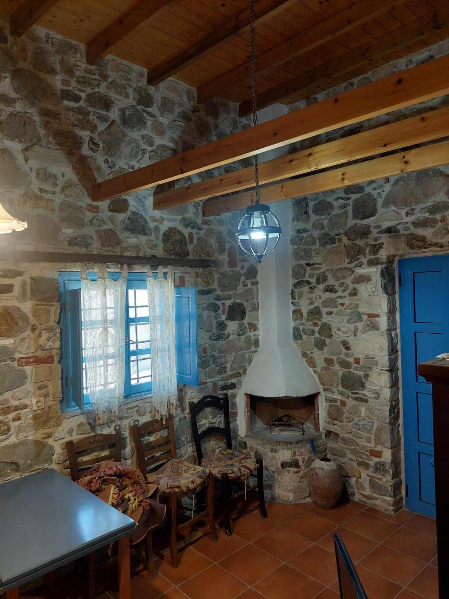 Seaview Villa Asfendiou Bagian luar foto