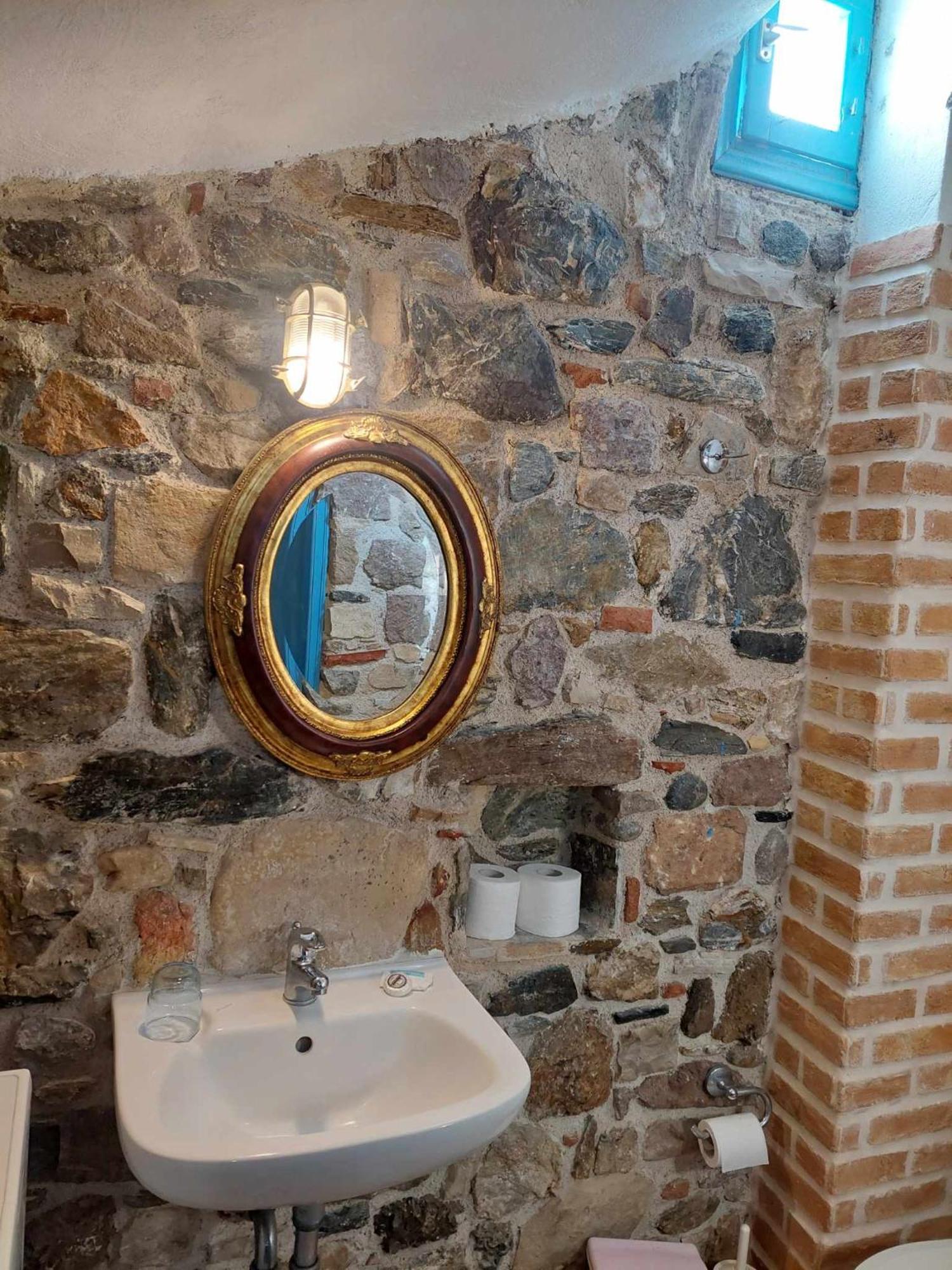 Seaview Villa Asfendiou Bagian luar foto