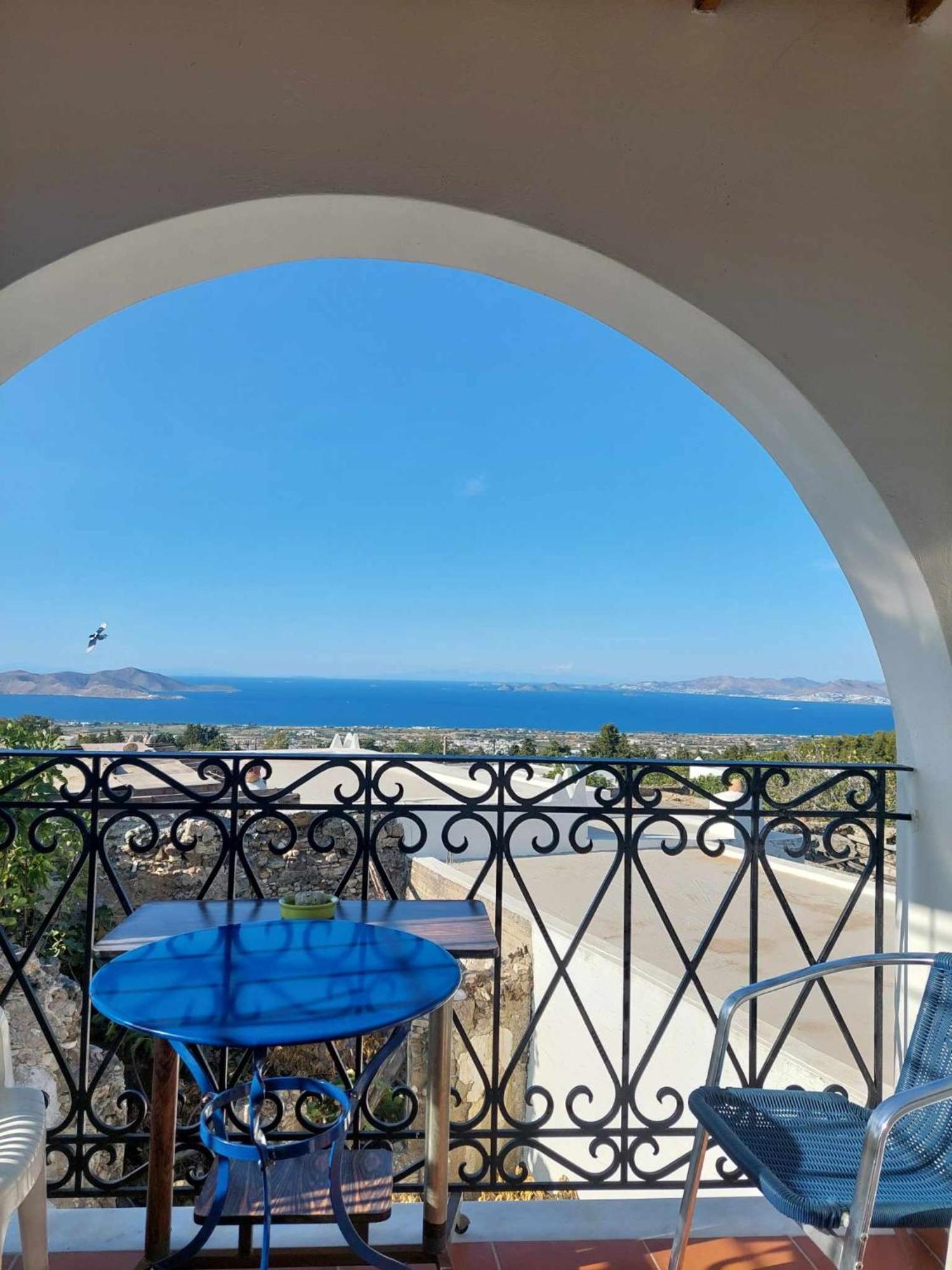 Seaview Villa Asfendiou Bagian luar foto