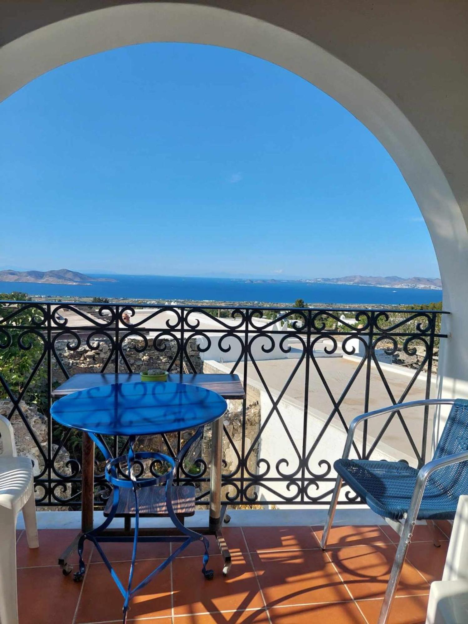 Seaview Villa Asfendiou Bagian luar foto