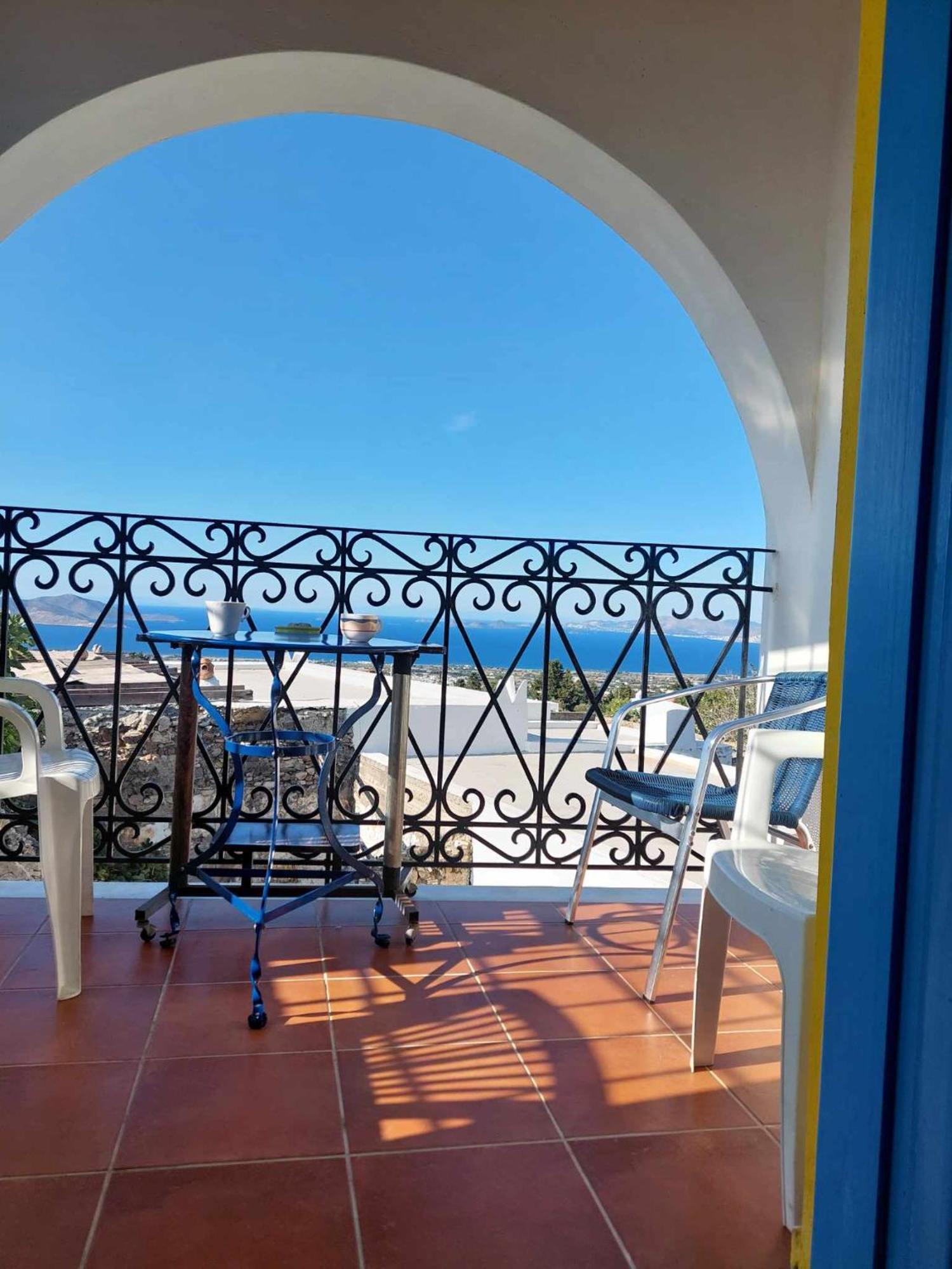 Seaview Villa Asfendiou Bagian luar foto