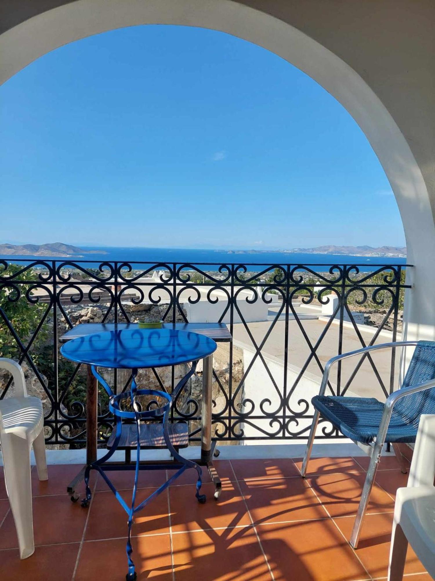Seaview Villa Asfendiou Bagian luar foto