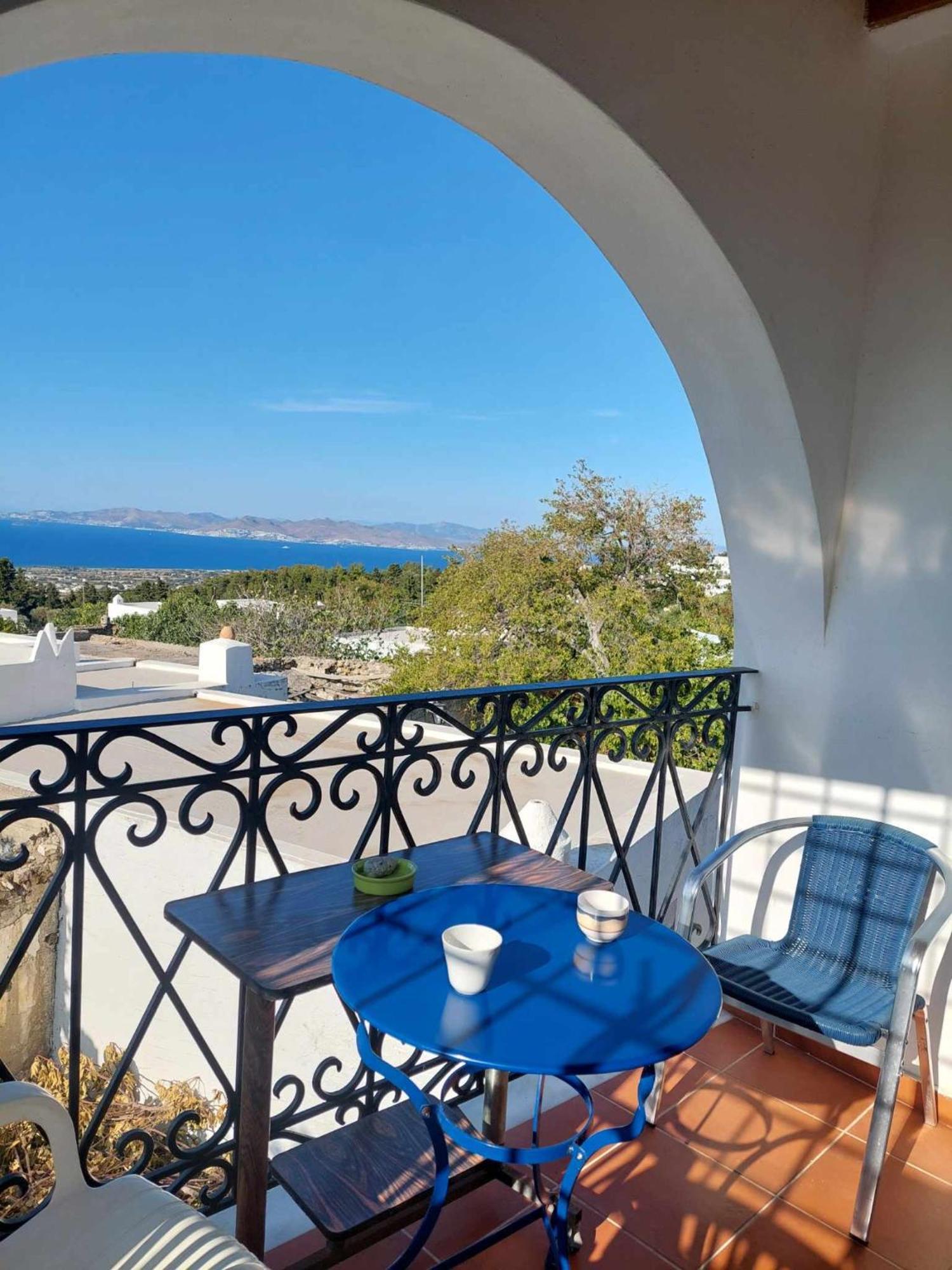 Seaview Villa Asfendiou Bagian luar foto