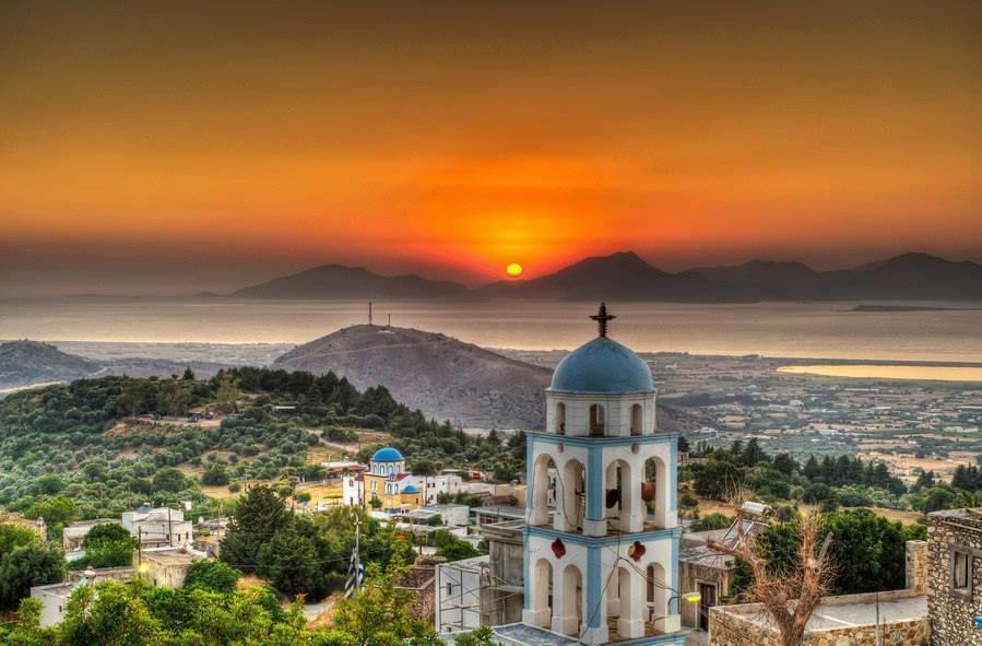 Seaview Villa Asfendiou Bagian luar foto